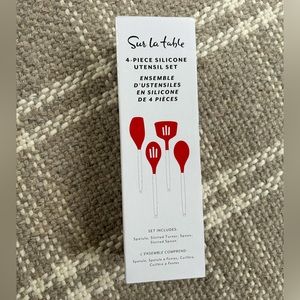 Sur La Table 4-piece silicone utensil set